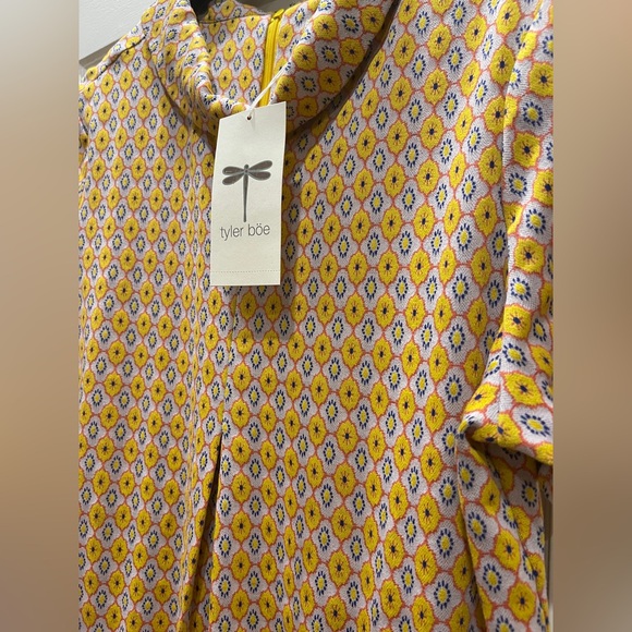 Tyler Boe  Kristen Jacquard Shift Dress, NWT, Size L - Picture 5 of 8